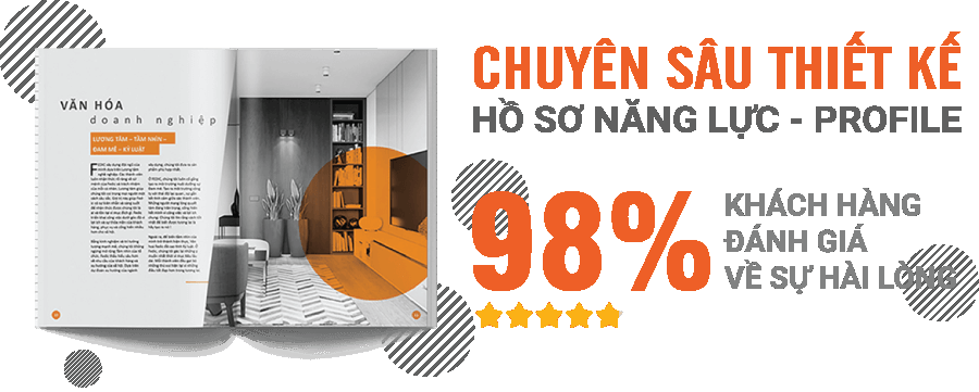 báo giá thiết kế hồ sơ năng lực